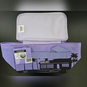 Trader Joe's Mini Purple Insulated Tote